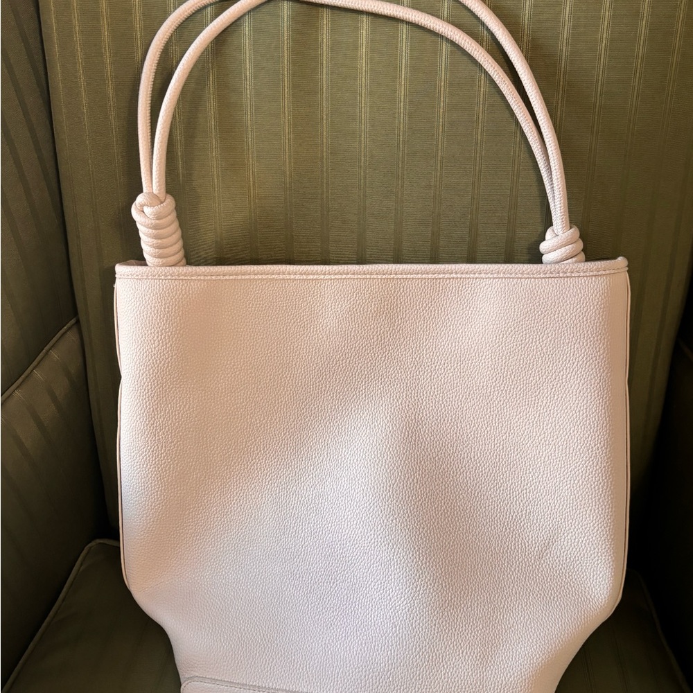 Melie Bianco Cream Tote Bag
